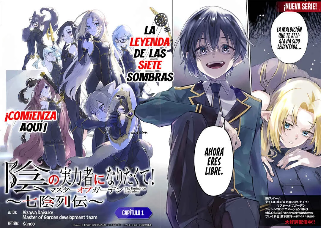 Kage no Jitsuryokusha ni Naritakute! Master of Garden: Shichikage Retsuden Capítulo 1 - Page 3