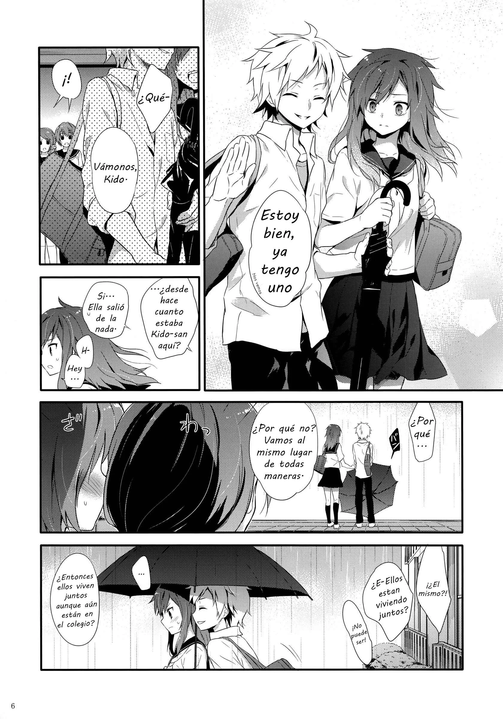 Kagerou Project - Rainy Blue (Doujinshi) Capítulo 1: Rainy Blue - Page 5