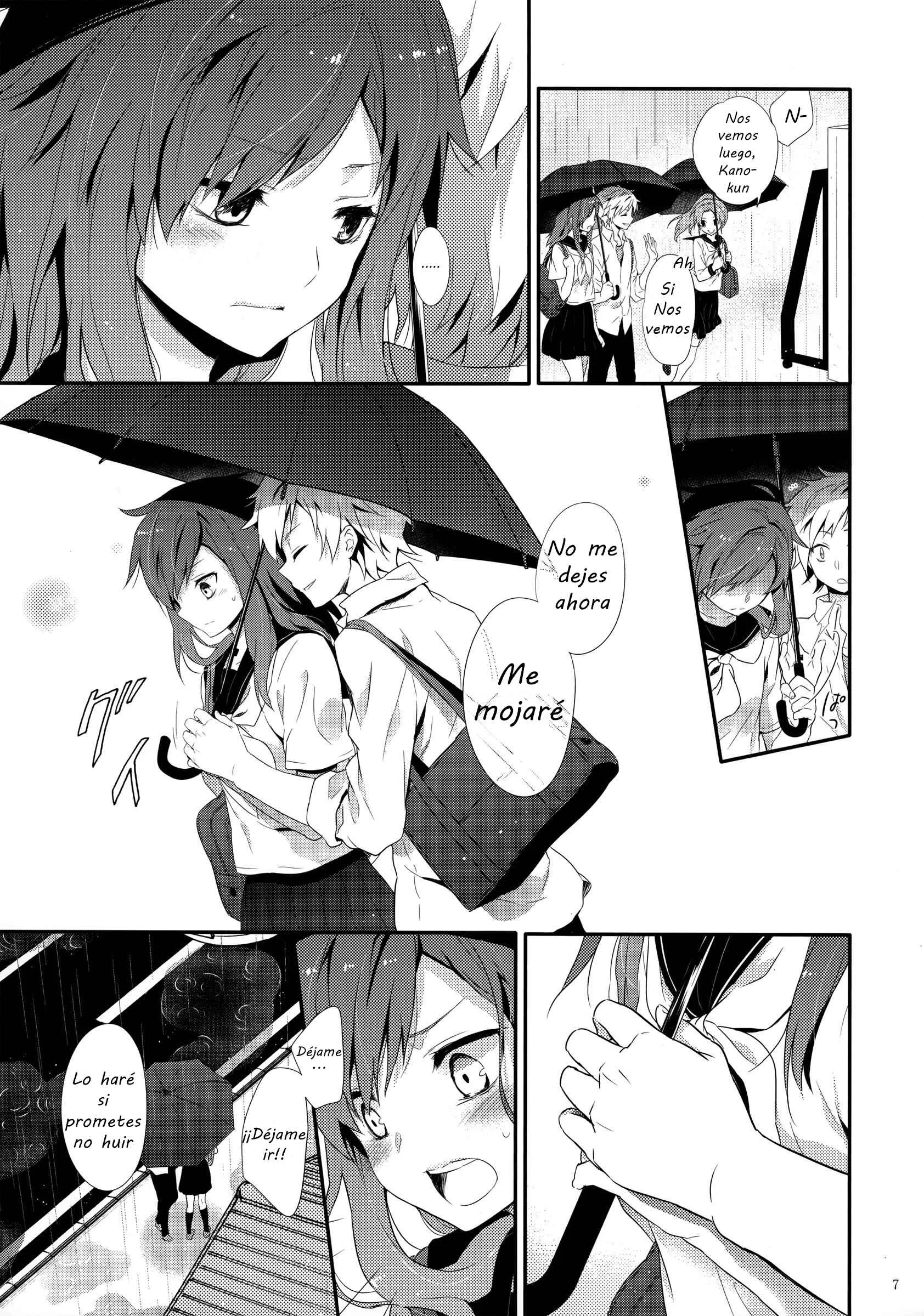 Kagerou Project - Rainy Blue (Doujinshi) Capítulo 1: Rainy Blue - Page 6