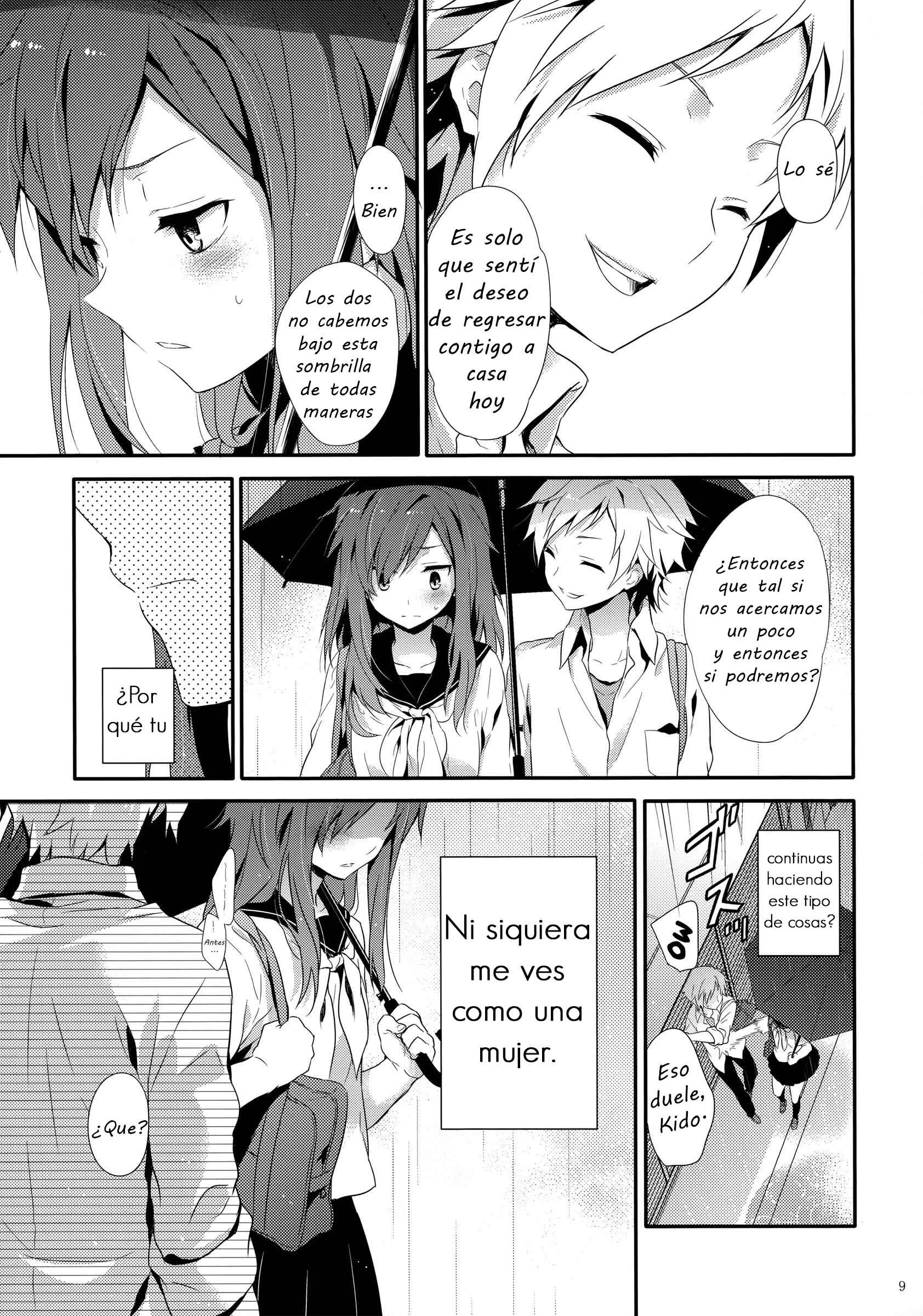 Kagerou Project - Rainy Blue (Doujinshi) Capítulo 1: Rainy Blue - Page 8