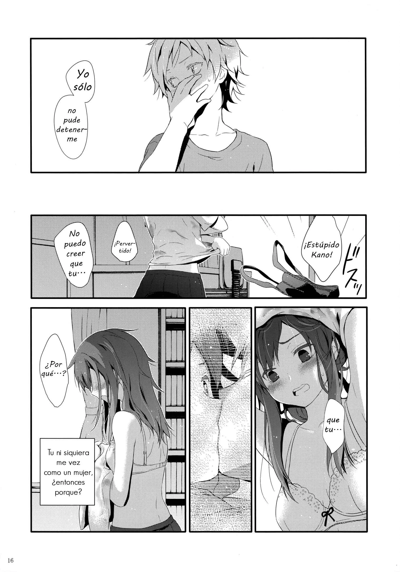 Kagerou Project - Rainy Blue (Doujinshi) Capítulo 1: Rainy Blue - Page 16