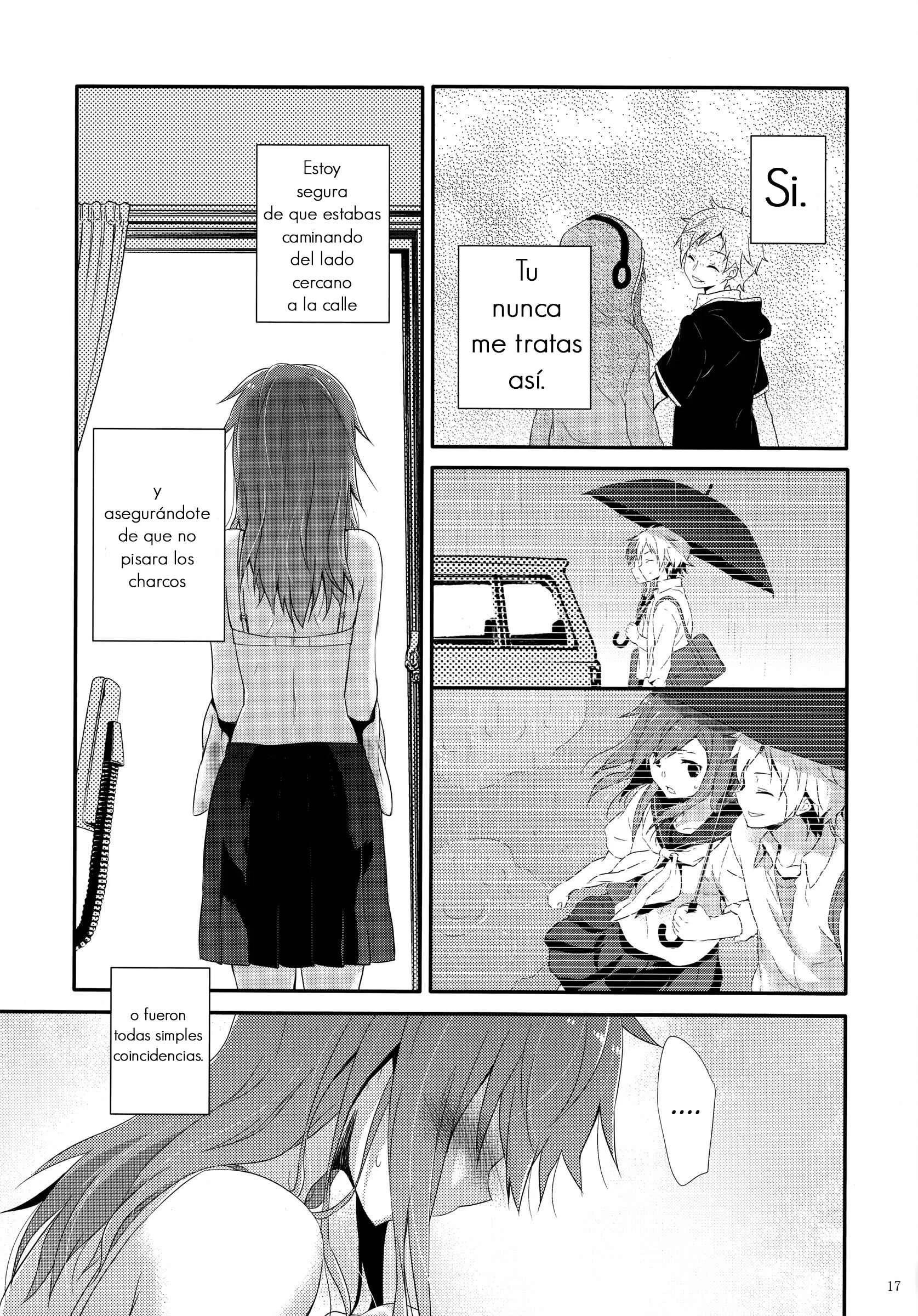 Kagerou Project - Rainy Blue (Doujinshi) Capítulo 1: Rainy Blue - Page 17