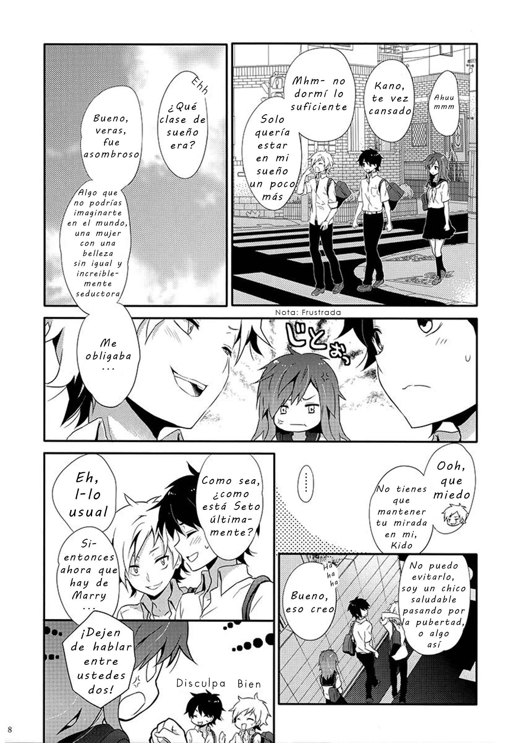 Kagerou Project - Rainy Blue (Doujinshi) Capítulo 2: Innocent Blue - Page 8