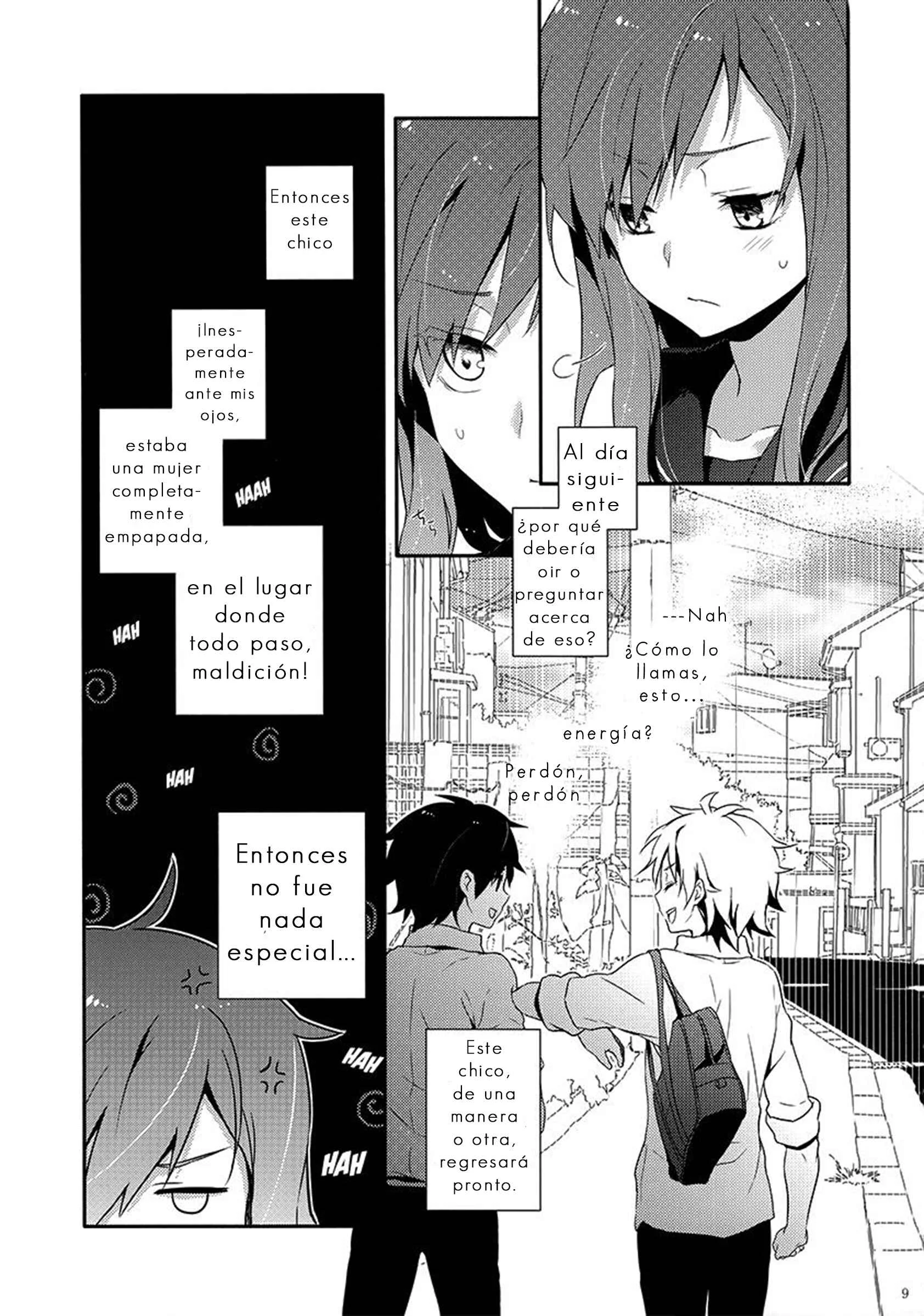 Kagerou Project - Rainy Blue (Doujinshi) Capítulo 2: Innocent Blue - Page 9
