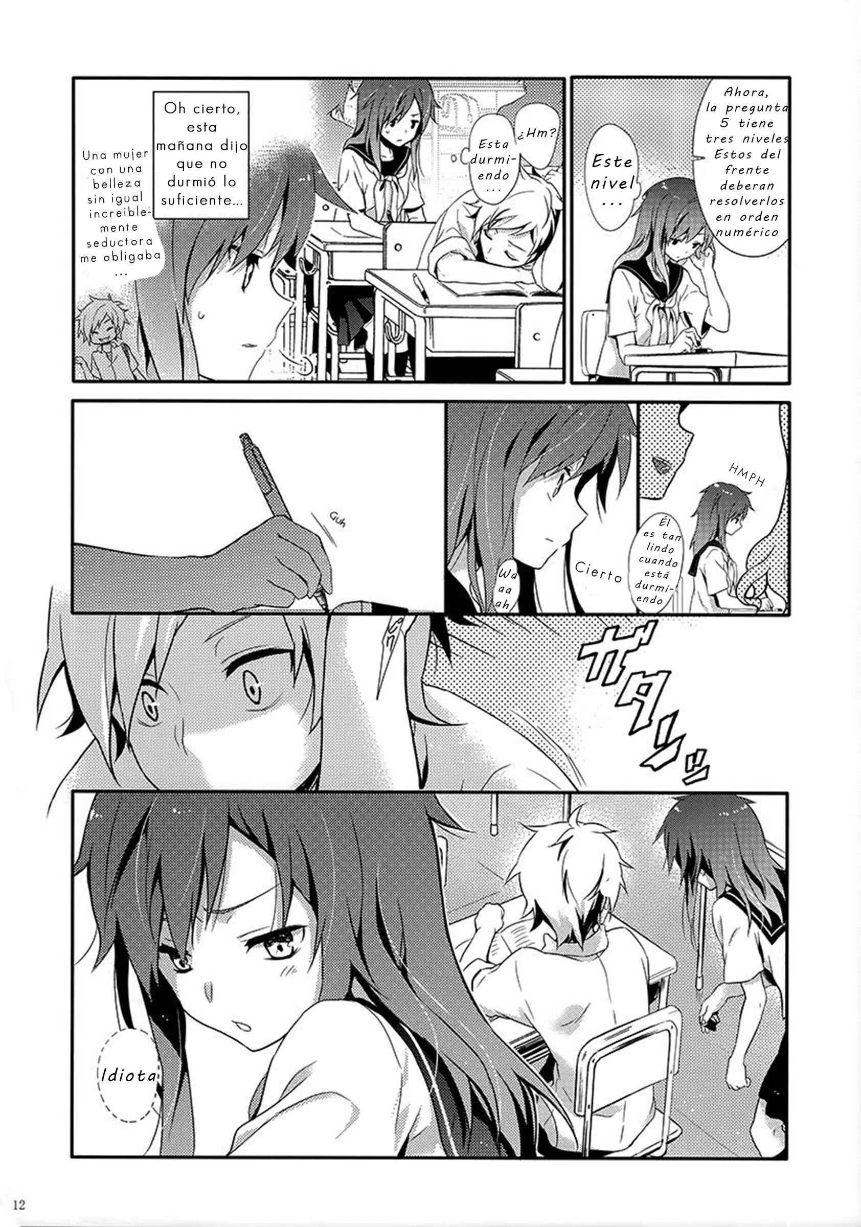 Kagerou Project - Rainy Blue (Doujinshi) Capítulo 2: Innocent Blue - Page 12
