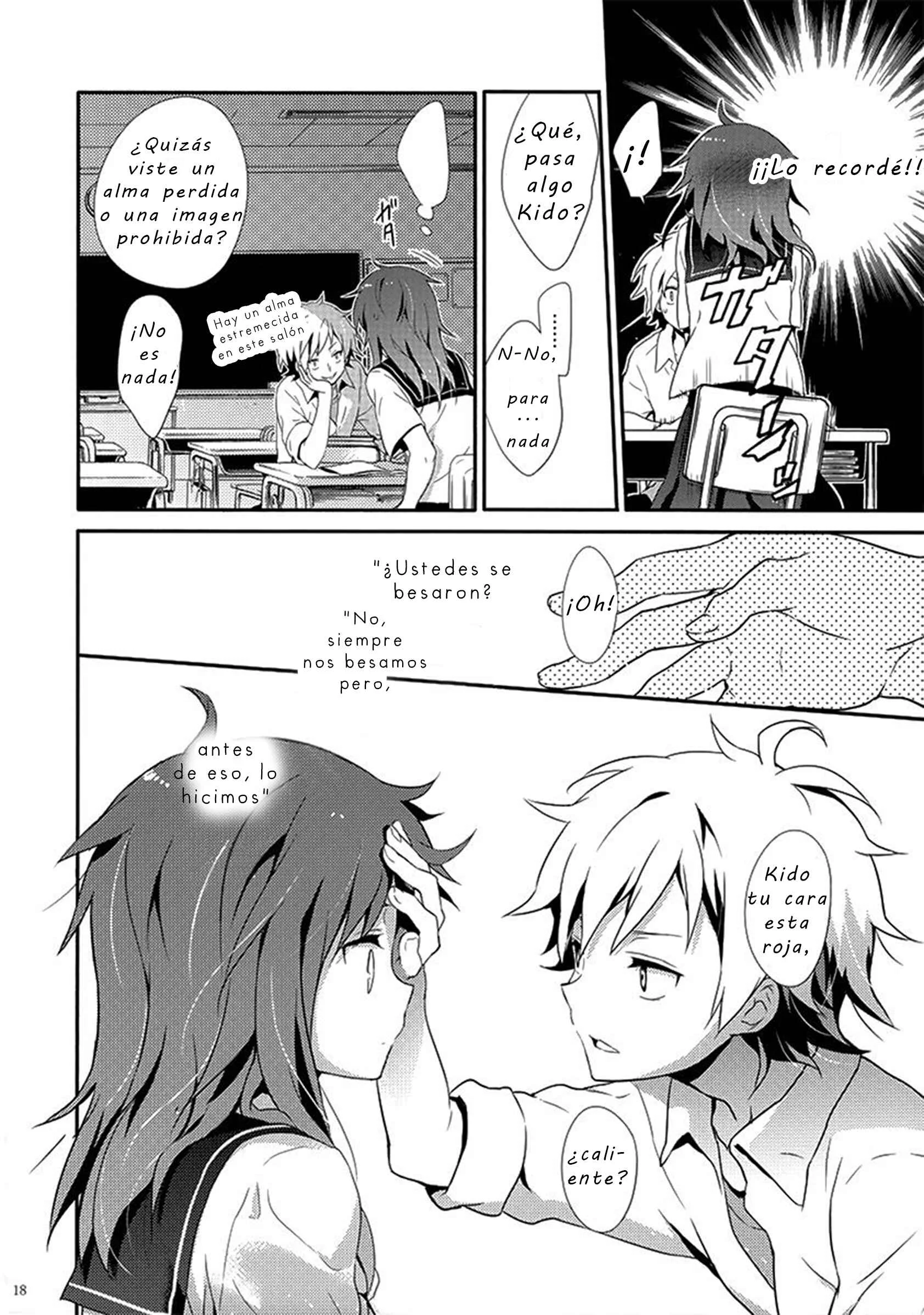 Kagerou Project - Rainy Blue (Doujinshi) Capítulo 2: Innocent Blue - Page 18
