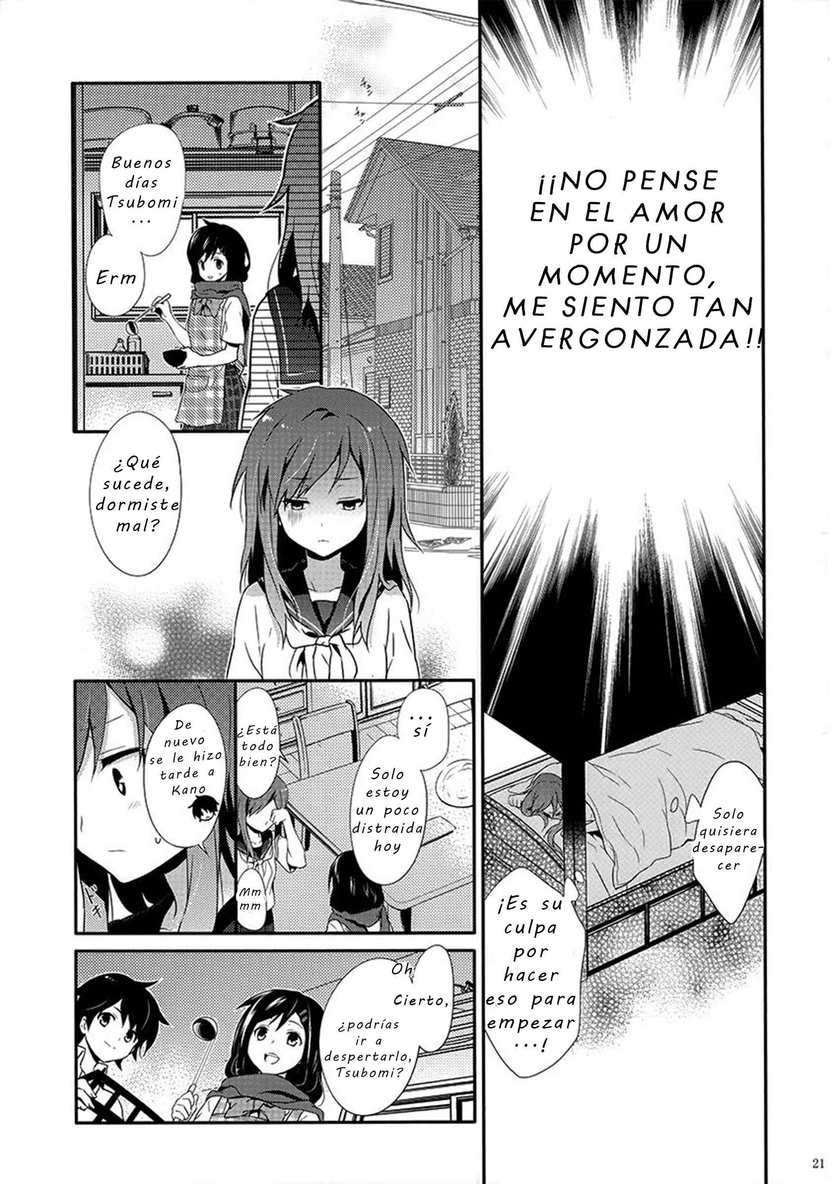 Kagerou Project - Rainy Blue (Doujinshi) Capítulo 2: Innocent Blue - Page 22