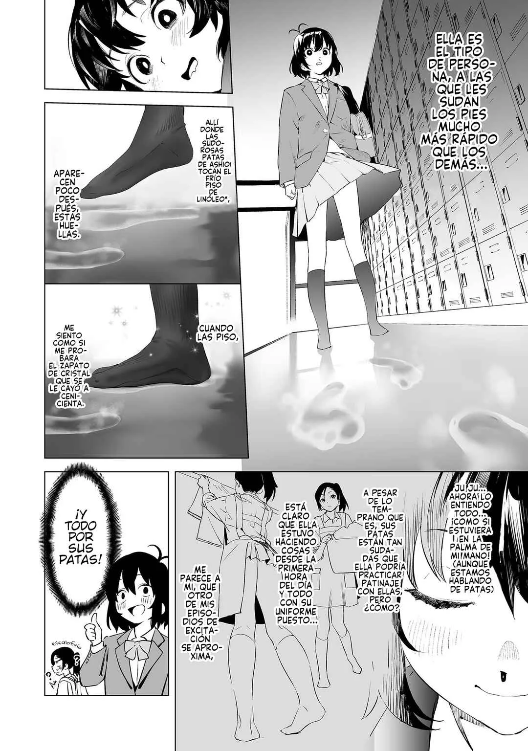 Kaguhara-san no Feti Note Capítulo 2: Los Movimientos de la Luna Encandilan a las Medusas - Page 4