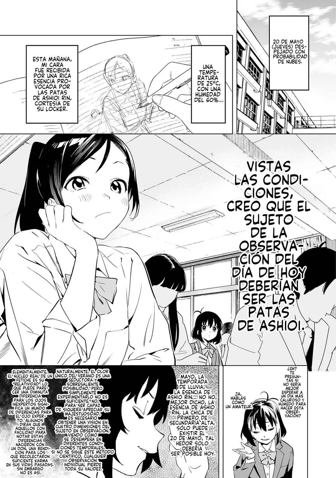 Kaguhara-san no Feti Note Capítulo 2: Los Movimientos de la Luna Encandilan a las Medusas - Page 5