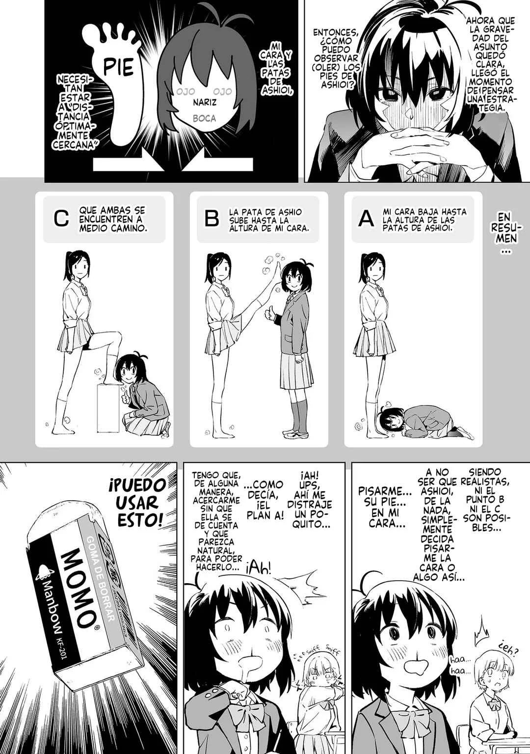 Kaguhara-san no Feti Note Capítulo 2: Los Movimientos de la Luna Encandilan a las Medusas - Page 6