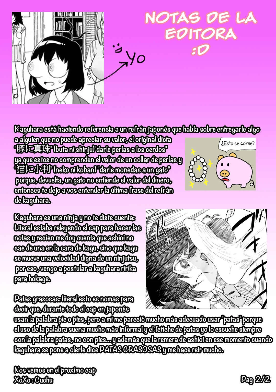 Kaguhara-san no Feti Note Capítulo 2: Los Movimientos de la Luna Encandilan a las Medusas - Page 22