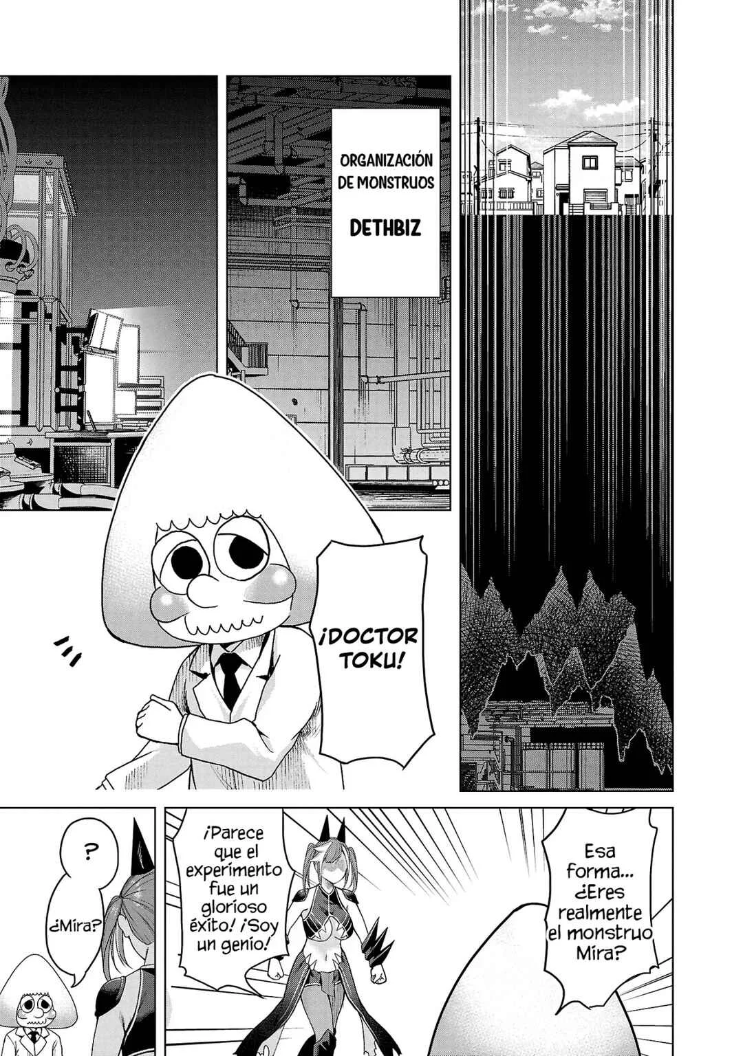 Kaijin Mira no Dai-2 Keitai ga Kawaisugiru Capítulo 1: La Lindura es Imbatible - Page 15