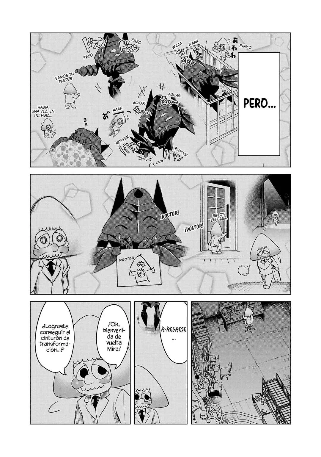 Kaijin Mira no Dai-2 Keitai ga Kawaisugiru Capítulo 1: La Lindura es Imbatible - Page 19