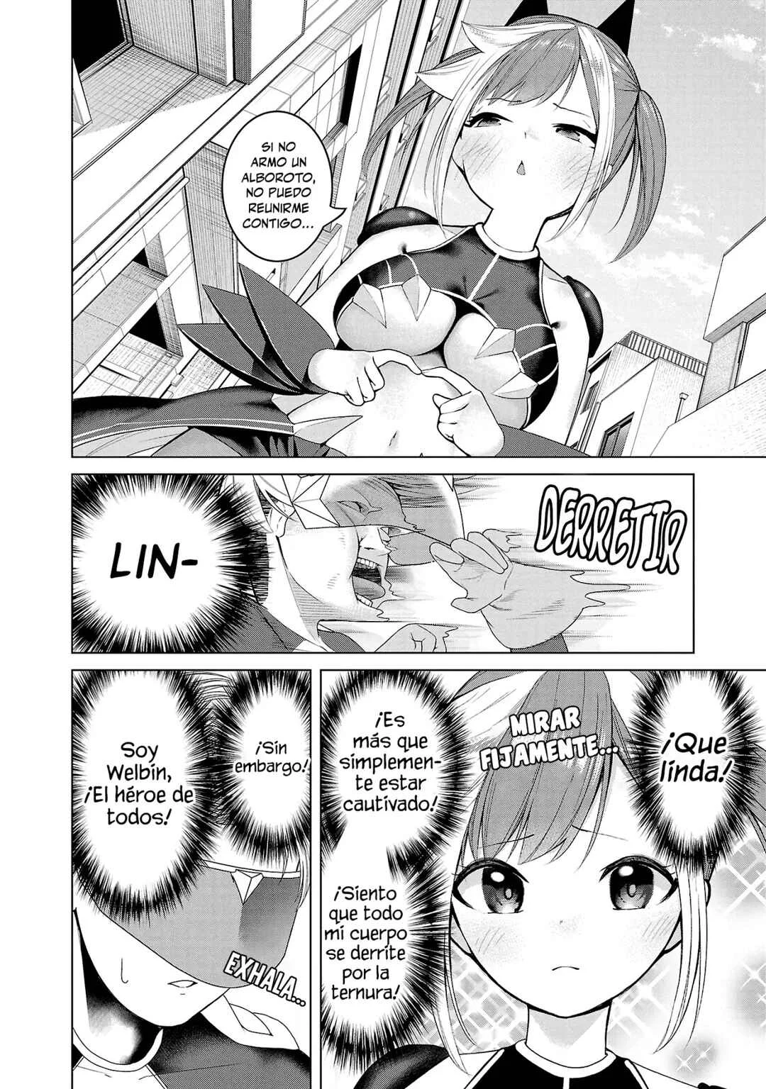 Kaijin Mira no Dai-2 Keitai ga Kawaisugiru Capítulo 2: ¿No se supone que soy Linda? - Page 10