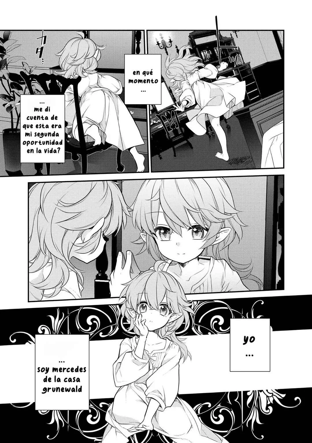 Kaketa Tsuki no Mercedes: Kyuuketsuki no Kizoku ni Tensei Shita kedo Suteraresou nanode Dungeon o Seiha Suru Capítulo 1 - Page 3