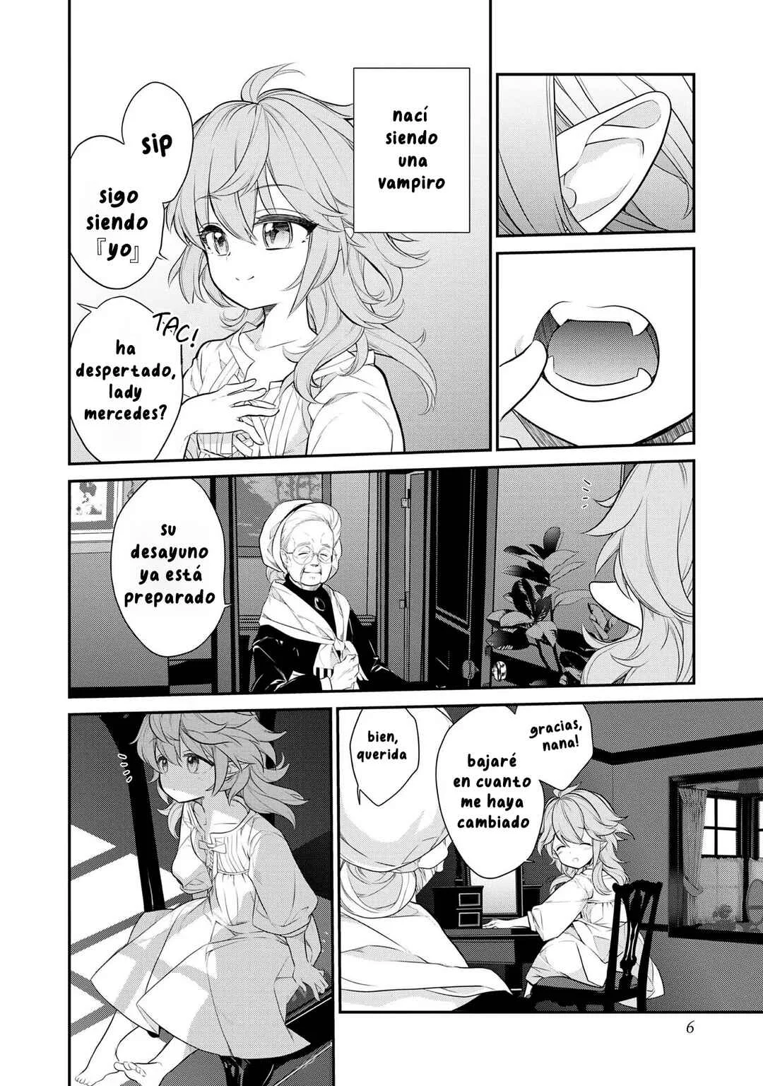 Kaketa Tsuki no Mercedes: Kyuuketsuki no Kizoku ni Tensei Shita kedo Suteraresou nanode Dungeon o Seiha Suru Capítulo 1 - Page 4