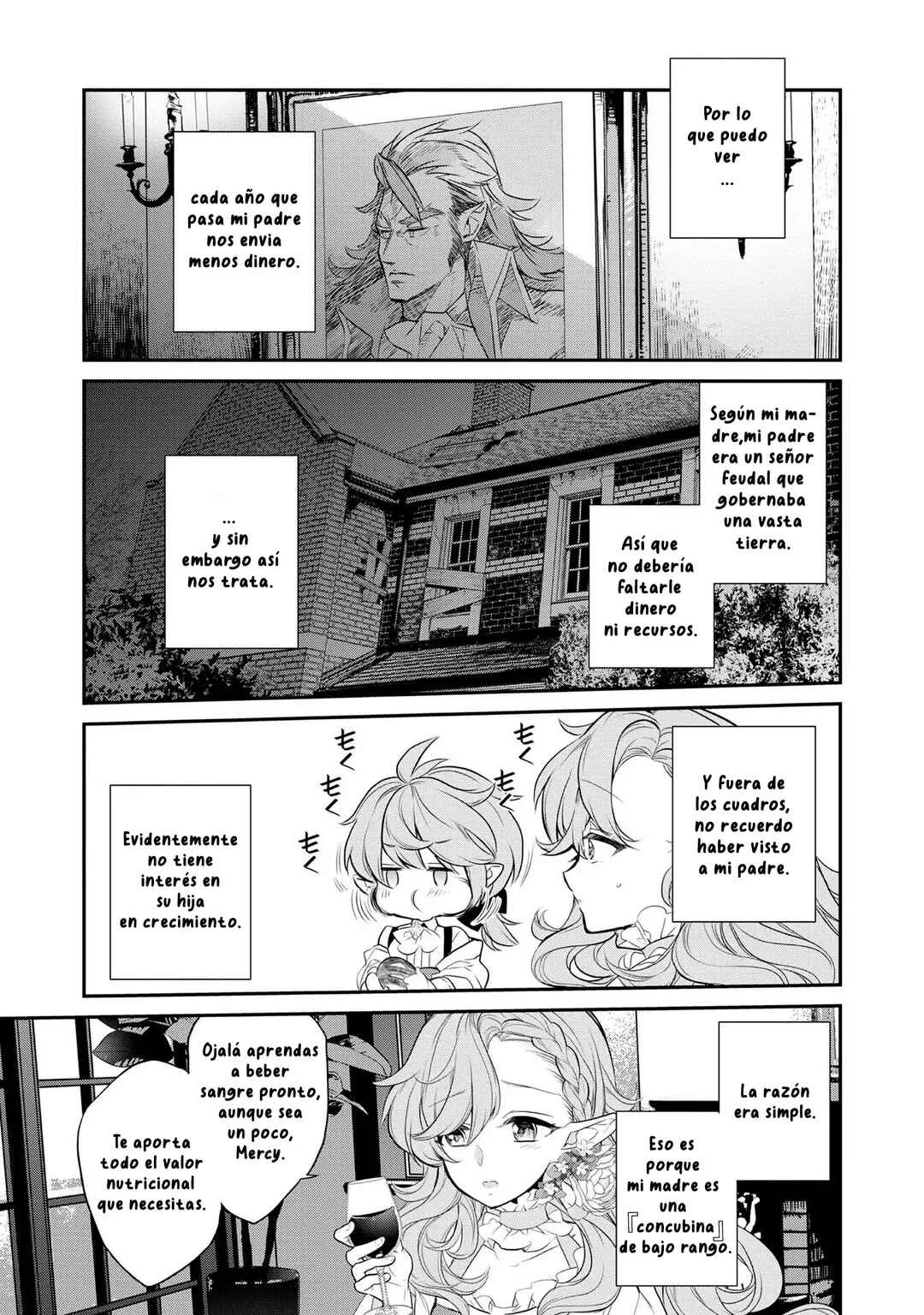 Kaketa Tsuki no Mercedes: Kyuuketsuki no Kizoku ni Tensei Shita kedo Suteraresou nanode Dungeon o Seiha Suru Capítulo 1 - Page 9