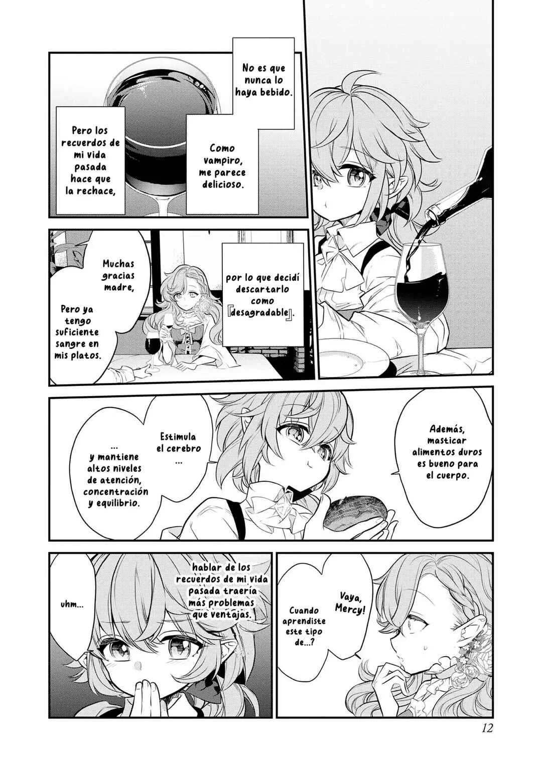 Kaketa Tsuki no Mercedes: Kyuuketsuki no Kizoku ni Tensei Shita kedo Suteraresou nanode Dungeon o Seiha Suru Capítulo 1 - Page 10