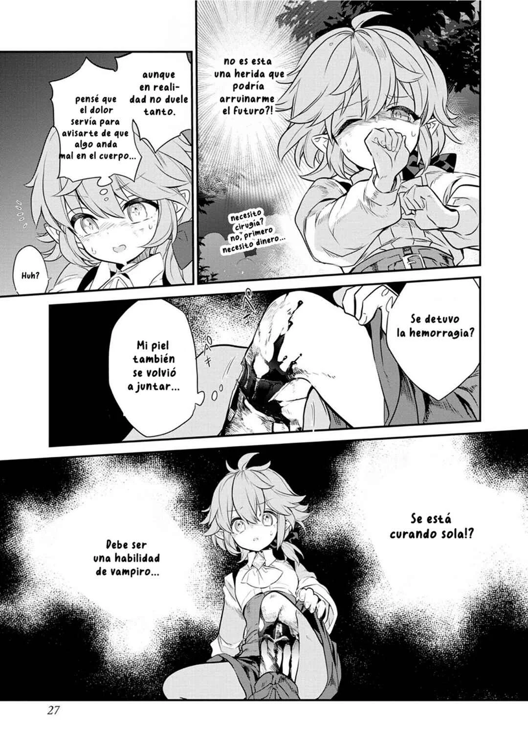 Kaketa Tsuki no Mercedes: Kyuuketsuki no Kizoku ni Tensei Shita kedo Suteraresou nanode Dungeon o Seiha Suru Capítulo 1 - Page 25