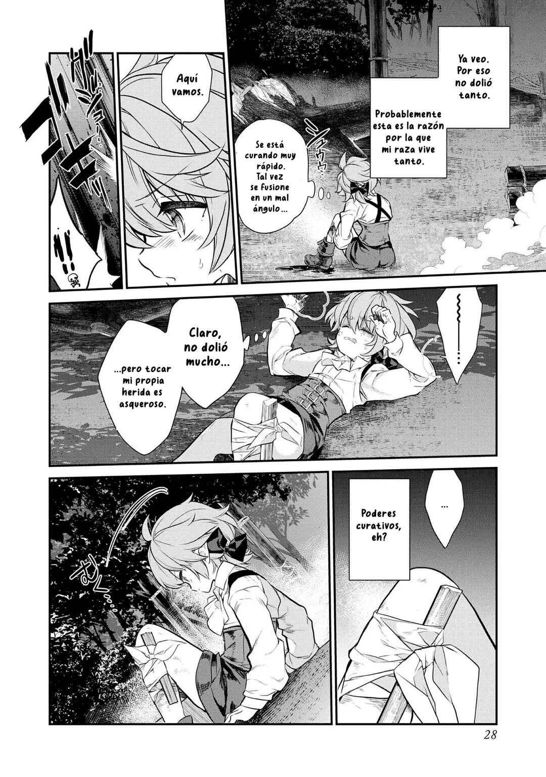 Kaketa Tsuki no Mercedes: Kyuuketsuki no Kizoku ni Tensei Shita kedo Suteraresou nanode Dungeon o Seiha Suru Capítulo 1 - Page 26
