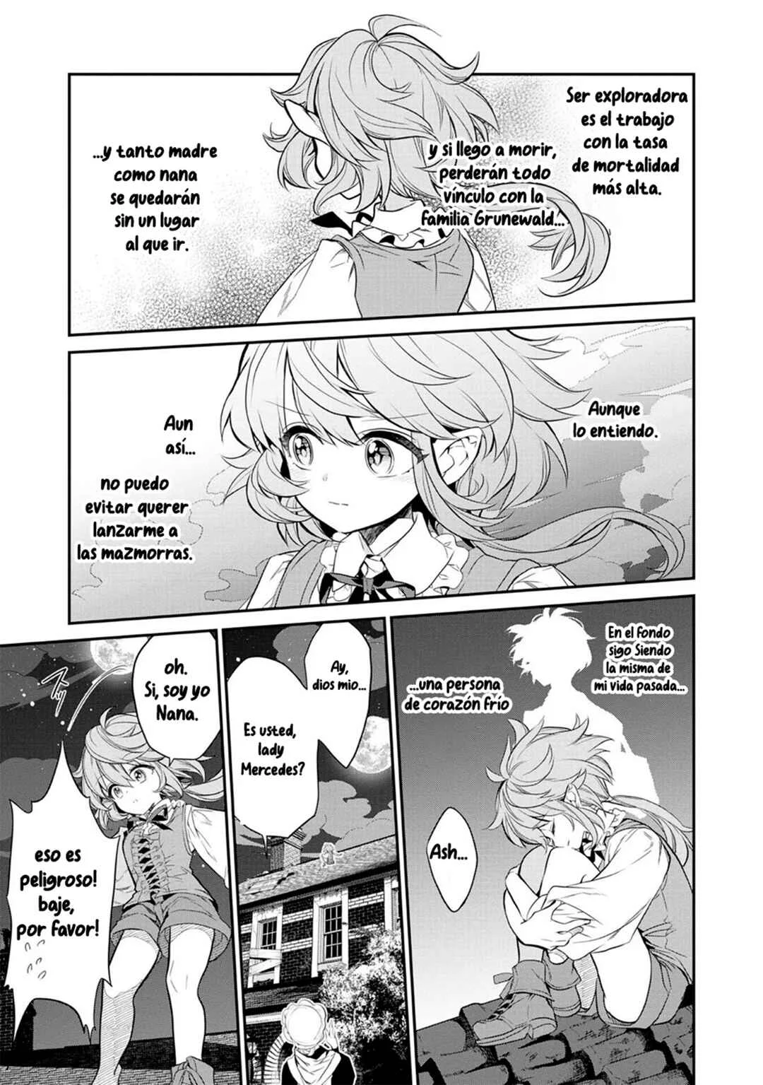 Kaketa Tsuki no Mercedes: Kyuuketsuki no Kizoku ni Tensei Shita kedo Suteraresou nanode Dungeon o Seiha Suru Capítulo 3 - Page 9