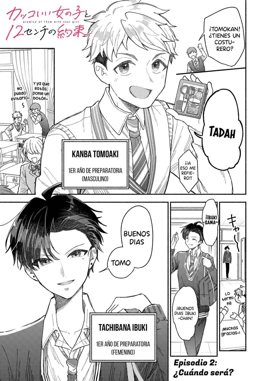 Kakkoii Onnanoko to 12-centi no Yakusoku Capítulo 2: ¿Cuándo será? - Page 2
