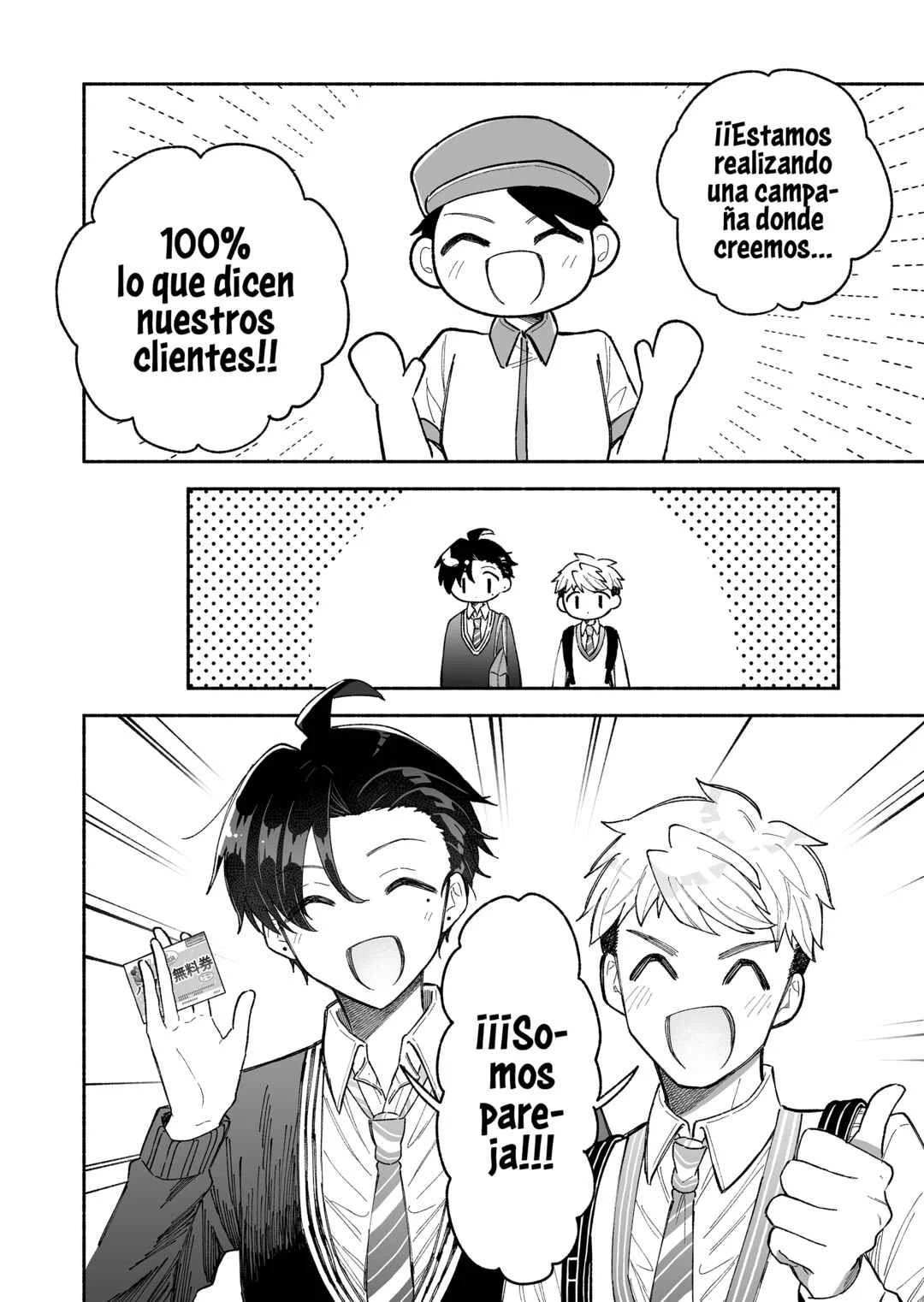 Kakkoii Onnanoko to 12-centi no Yakusoku Capítulo 4: ¡Ah! - Page 4