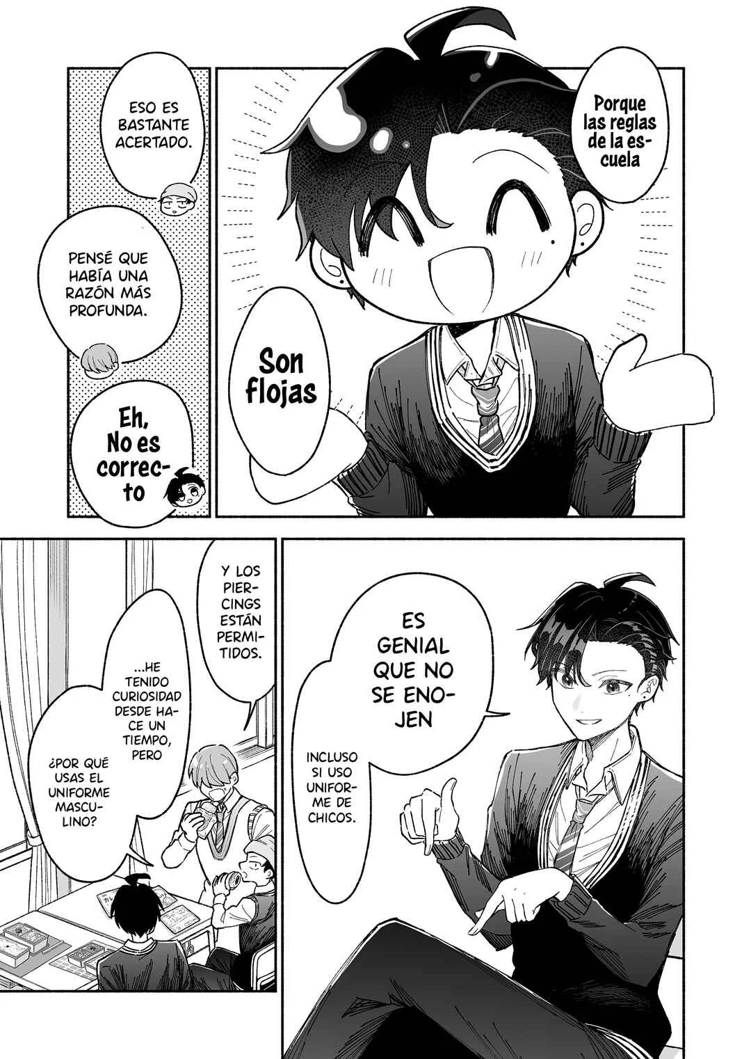 Kakkoii Onnanoko to 12-centi no Yakusoku Capítulo 5: Motivo de la solicitud - Page 4