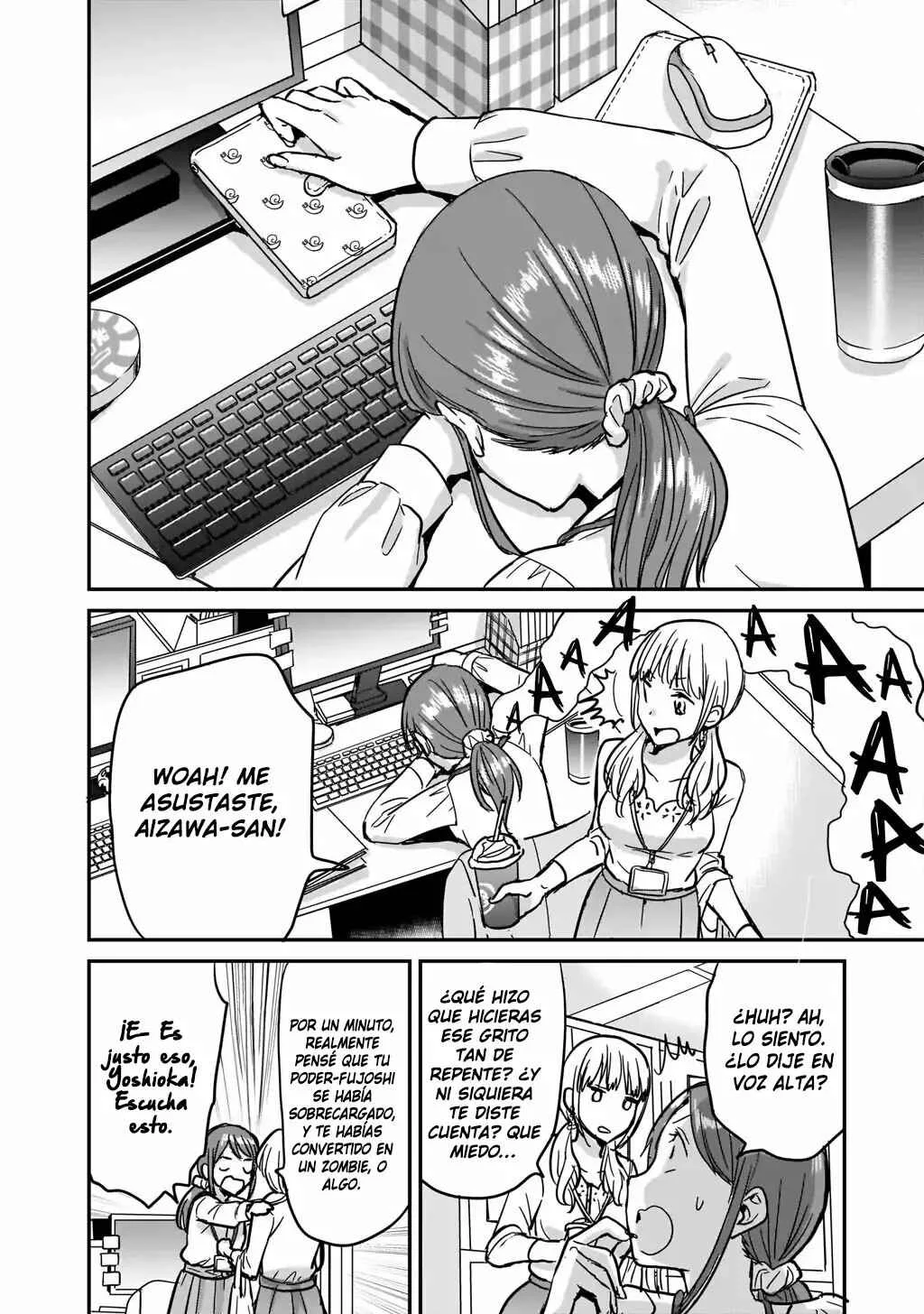 Kami Eshi JK to OL Fujoshi Capítulo 1: Parada frente a mi, habia una Diosa - Page 6