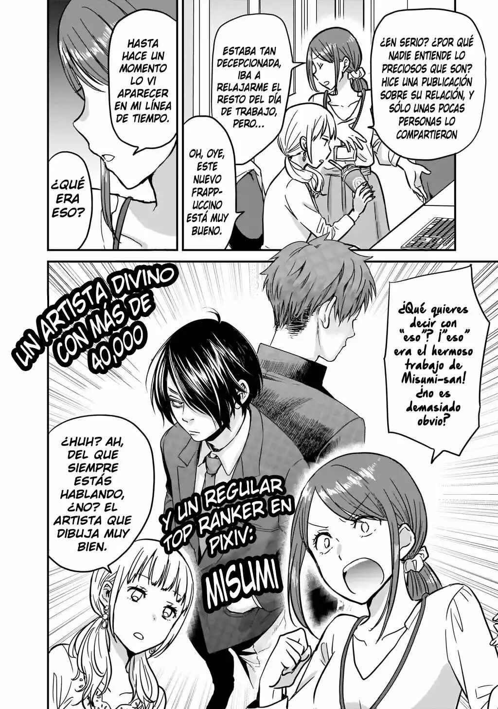 Kami Eshi JK to OL Fujoshi Capítulo 1: Parada frente a mi, habia una Diosa - Page 8