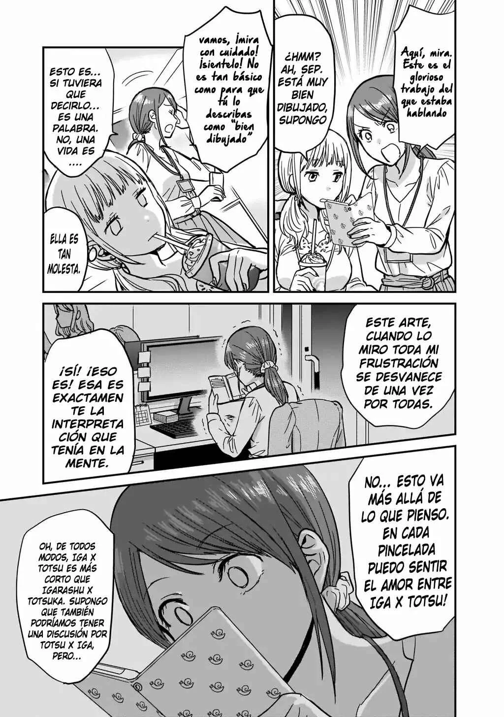 Kami Eshi JK to OL Fujoshi Capítulo 1: Parada frente a mi, habia una Diosa - Page 9