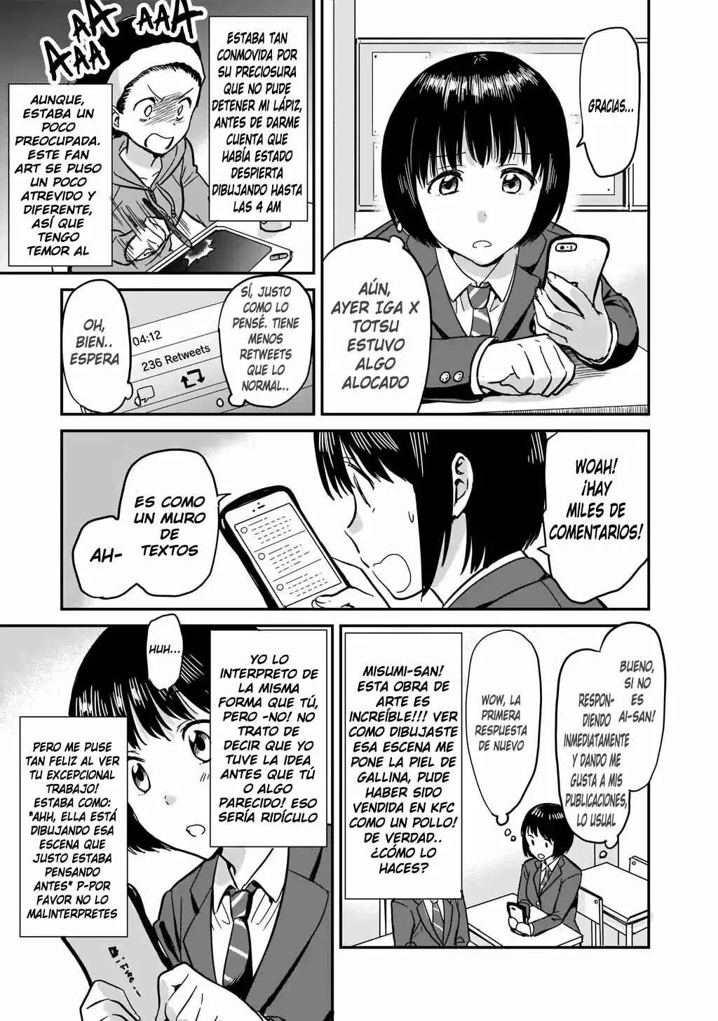 Kami Eshi JK to OL Fujoshi Capítulo 1: Parada frente a mi, habia una Diosa - Page 13
