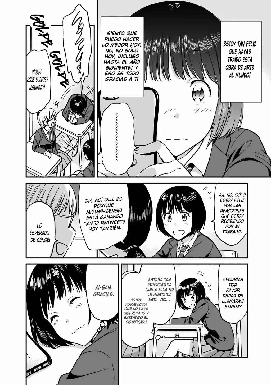 Kami Eshi JK to OL Fujoshi Capítulo 1: Parada frente a mi, habia una Diosa - Page 14
