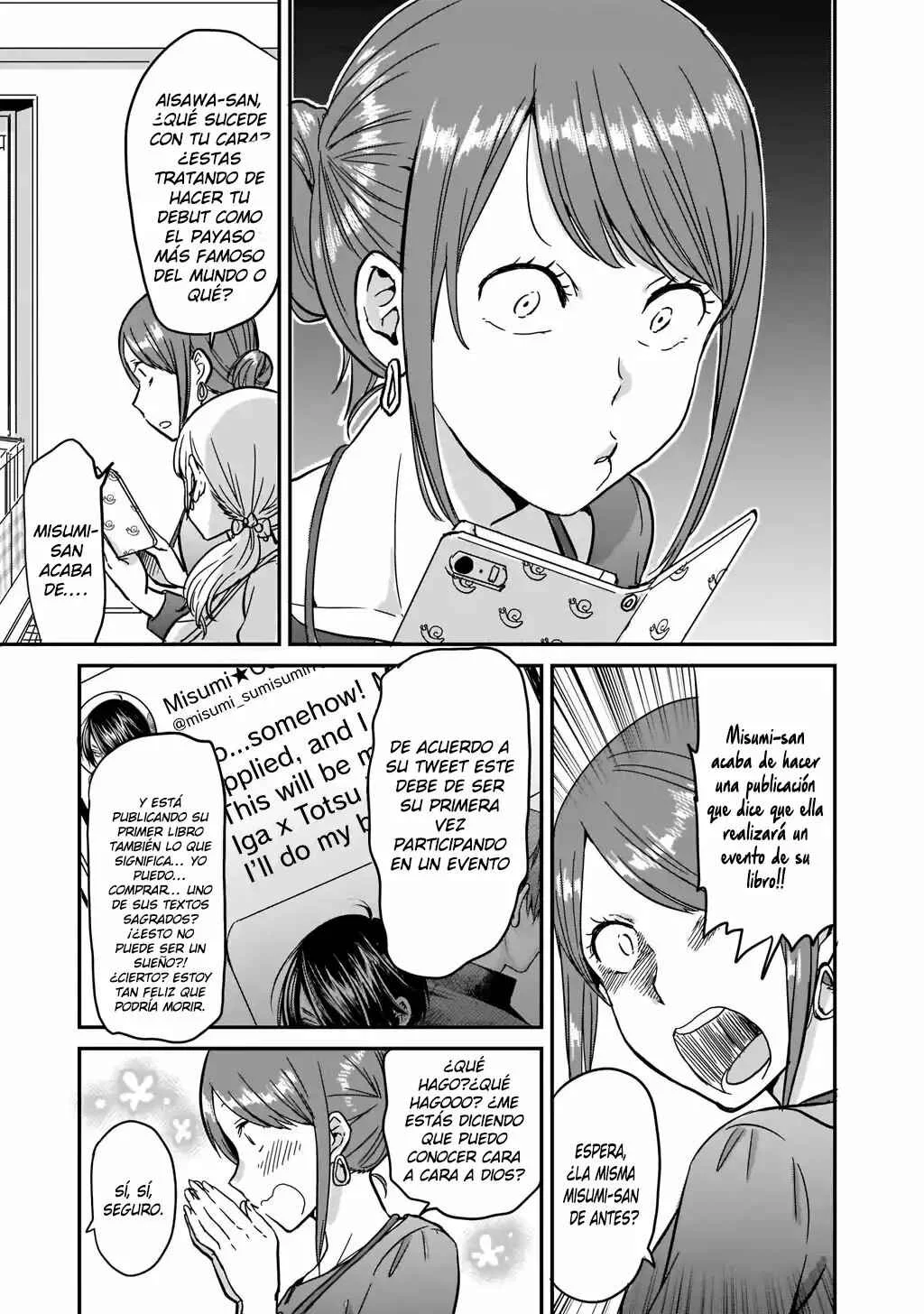 Kami Eshi JK to OL Fujoshi Capítulo 1: Parada frente a mi, habia una Diosa - Page 15