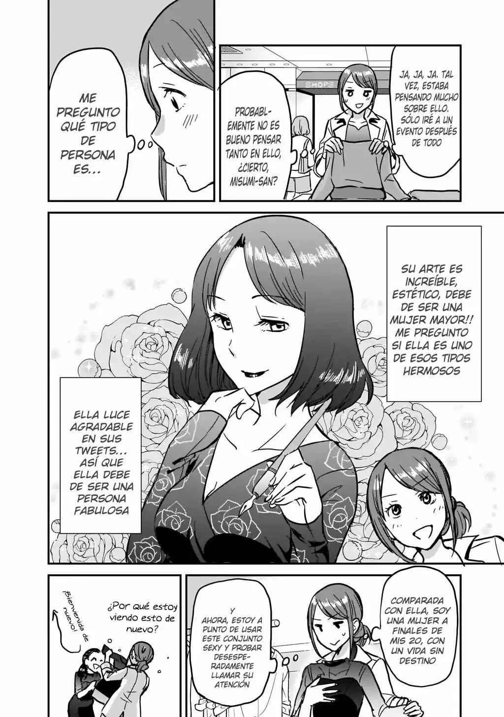 Kami Eshi JK to OL Fujoshi Capítulo 1: Parada frente a mi, habia una Diosa - Page 18