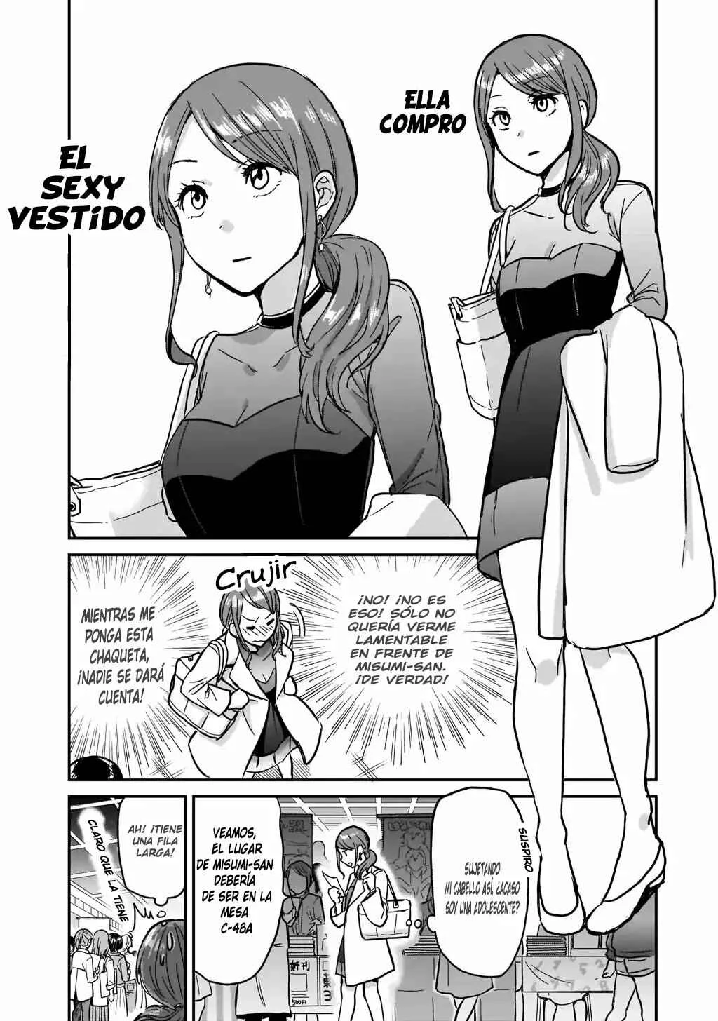 Kami Eshi JK to OL Fujoshi Capítulo 1: Parada frente a mi, habia una Diosa - Page 22