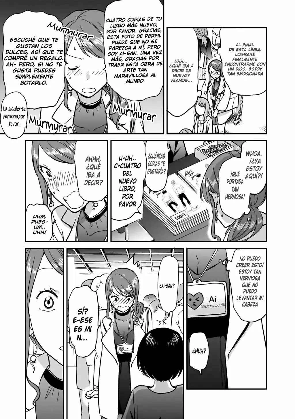 Kami Eshi JK to OL Fujoshi Capítulo 1: Parada frente a mi, habia una Diosa - Page 23