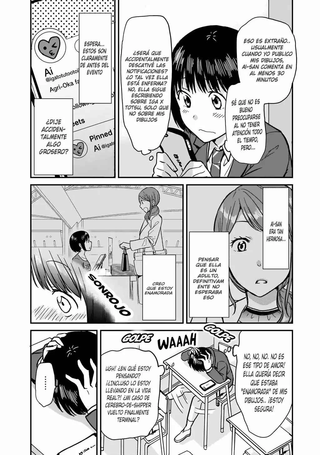 Kami Eshi JK to OL Fujoshi Capítulo 1: Parada frente a mi, habia una Diosa - Page 30