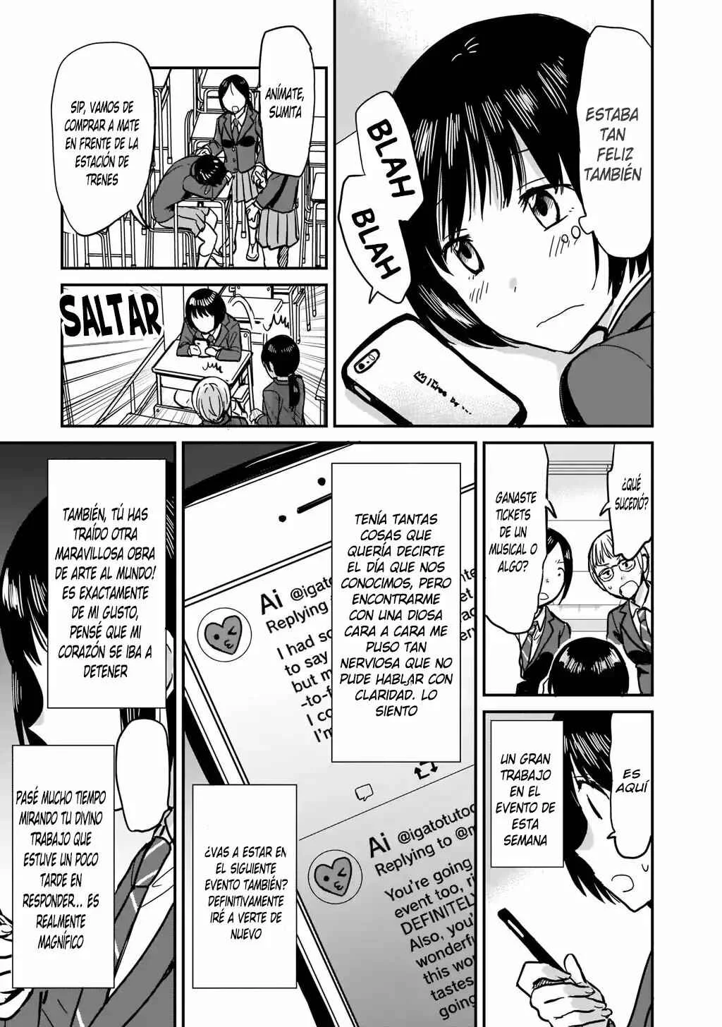 Kami Eshi JK to OL Fujoshi Capítulo 1: Parada frente a mi, habia una Diosa - Page 31