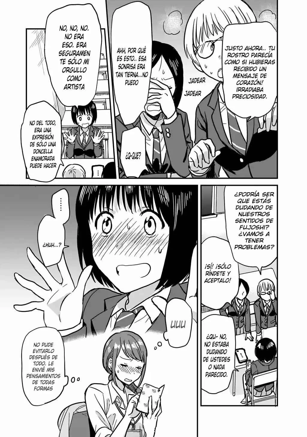 Kami Eshi JK to OL Fujoshi Capítulo 1: Parada frente a mi, habia una Diosa - Page 33