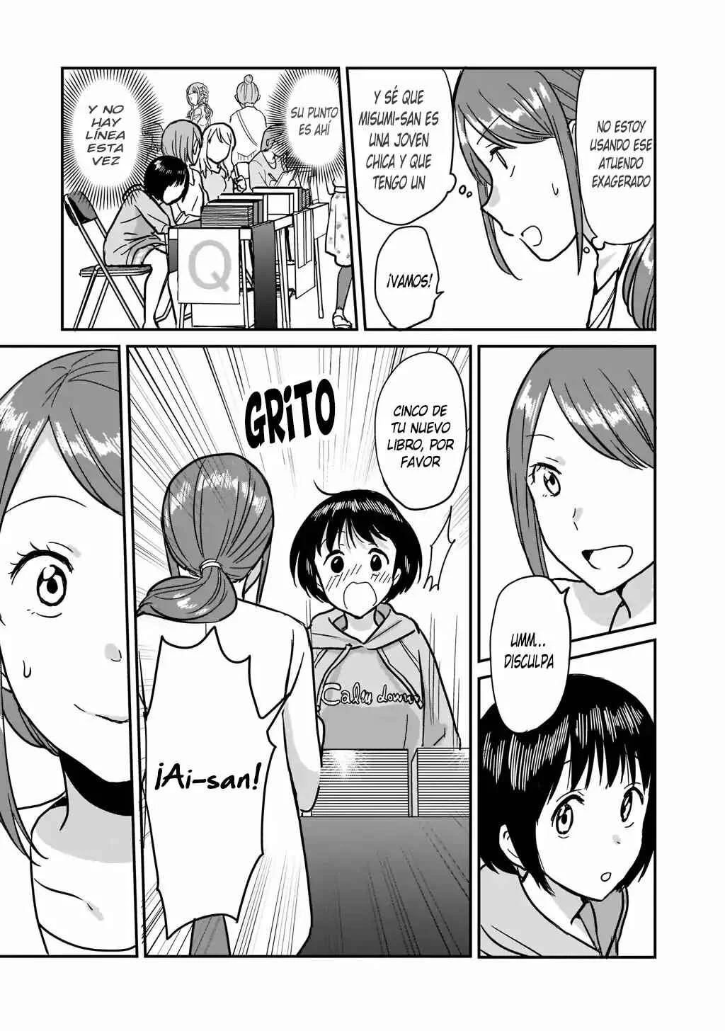 Kami Eshi JK to OL Fujoshi Capítulo 1: Parada frente a mi, habia una Diosa - Page 35