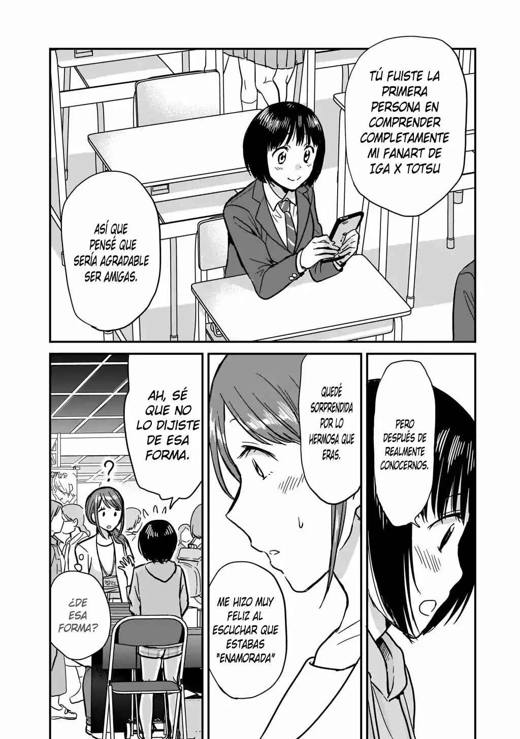 Kami Eshi JK to OL Fujoshi Capítulo 1: Parada frente a mi, habia una Diosa - Page 38