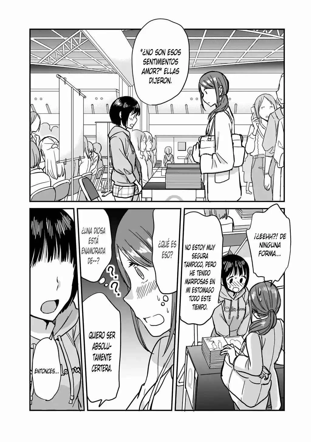 Kami Eshi JK to OL Fujoshi Capítulo 1: Parada frente a mi, habia una Diosa - Page 40