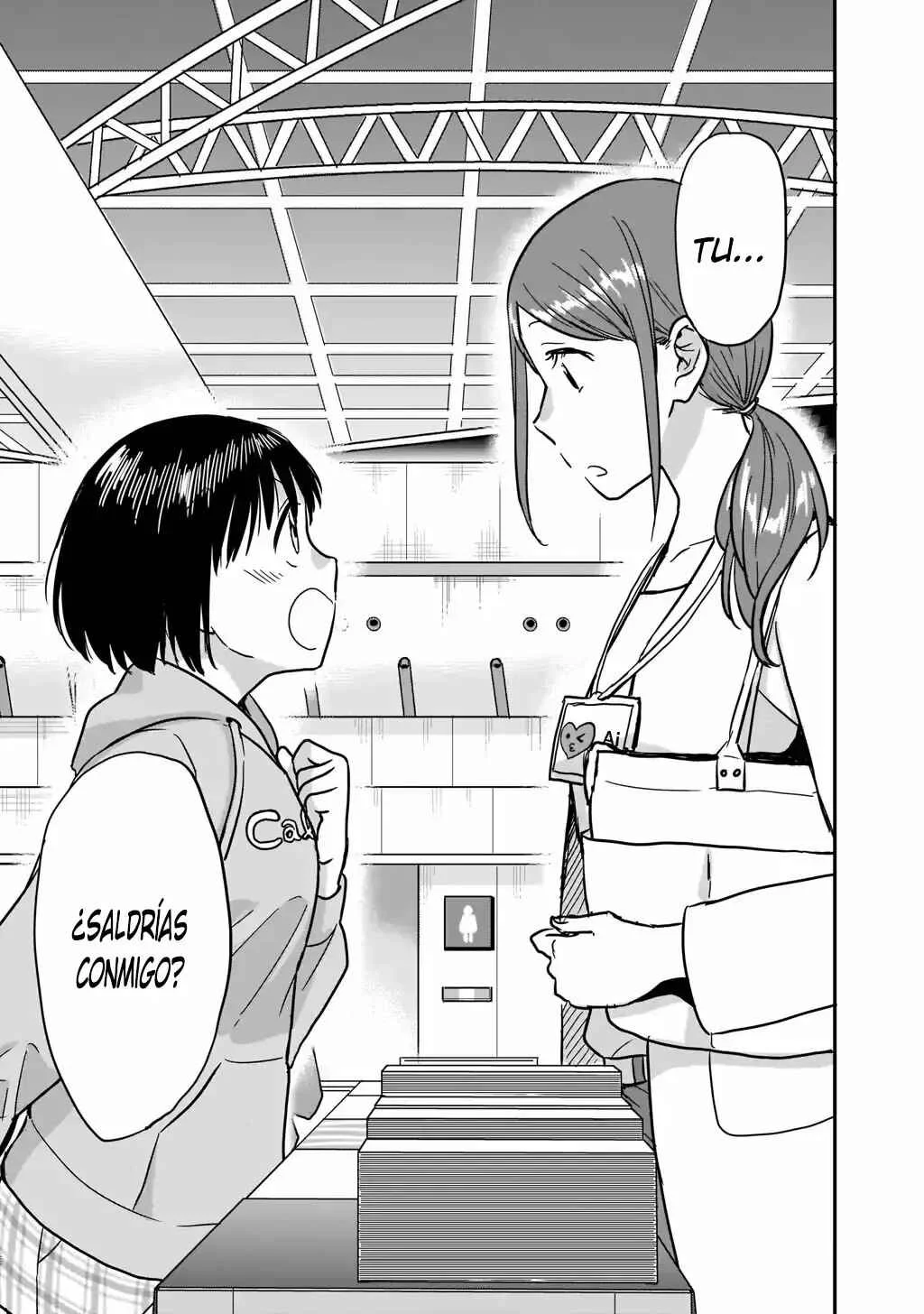 Kami Eshi JK to OL Fujoshi Capítulo 1: Parada frente a mi, habia una Diosa - Page 41