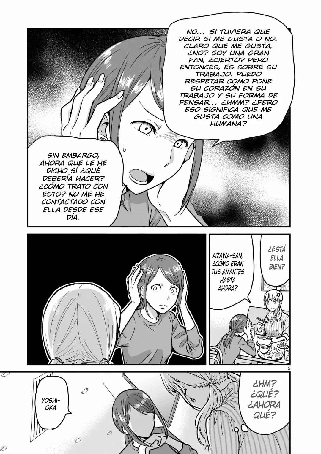 Kami Eshi JK to OL Fujoshi Capítulo 2: Pienso que una relación romántica con una diosa funcionará - Page 7