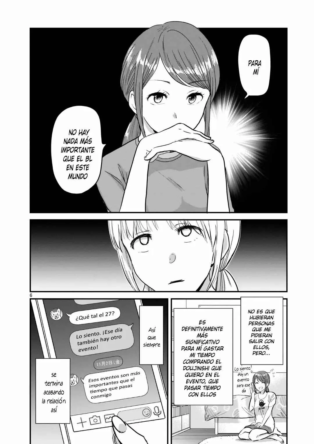 Kami Eshi JK to OL Fujoshi Capítulo 2: Pienso que una relación romántica con una diosa funcionará - Page 8