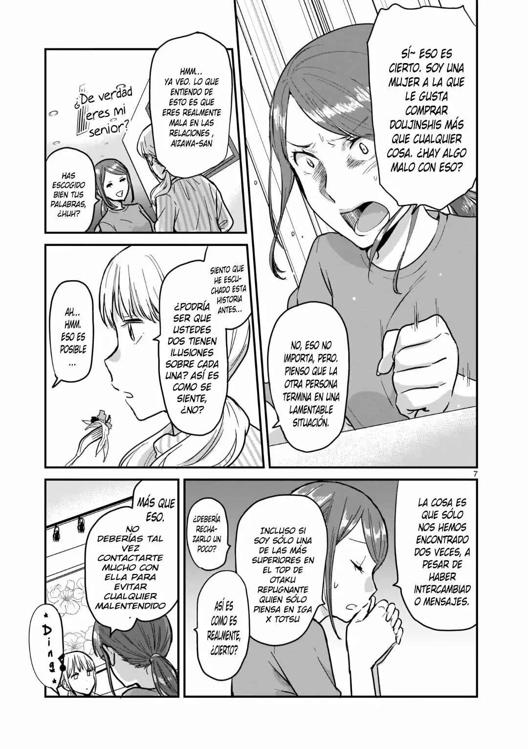 Kami Eshi JK to OL Fujoshi Capítulo 2: Pienso que una relación romántica con una diosa funcionará - Page 9