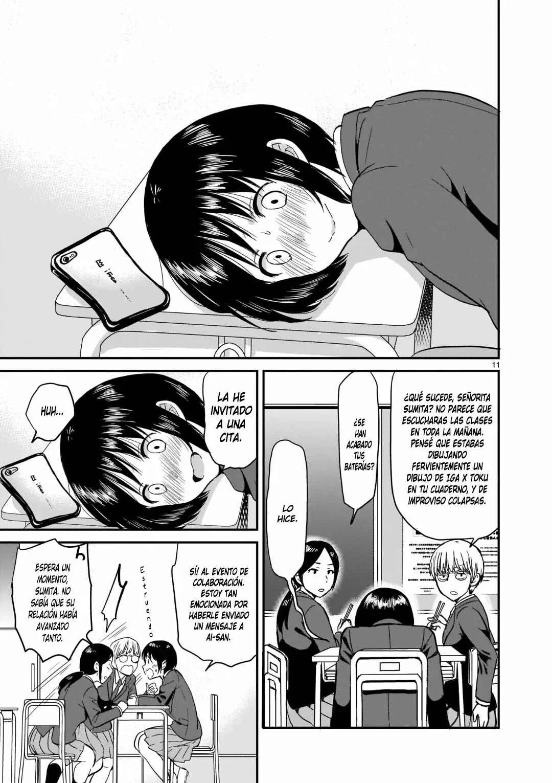 Kami Eshi JK to OL Fujoshi Capítulo 2: Pienso que una relación romántica con una diosa funcionará - Page 13