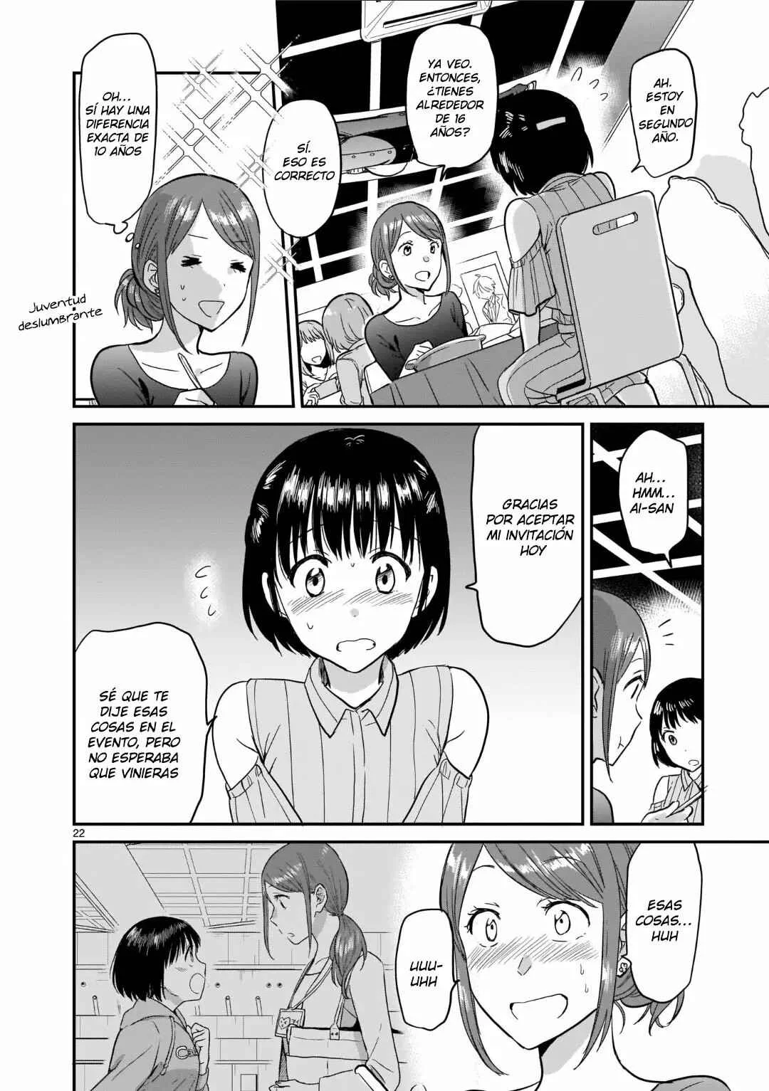 Kami Eshi JK to OL Fujoshi Capítulo 2: Pienso que una relación romántica con una diosa funcionará - Page 24