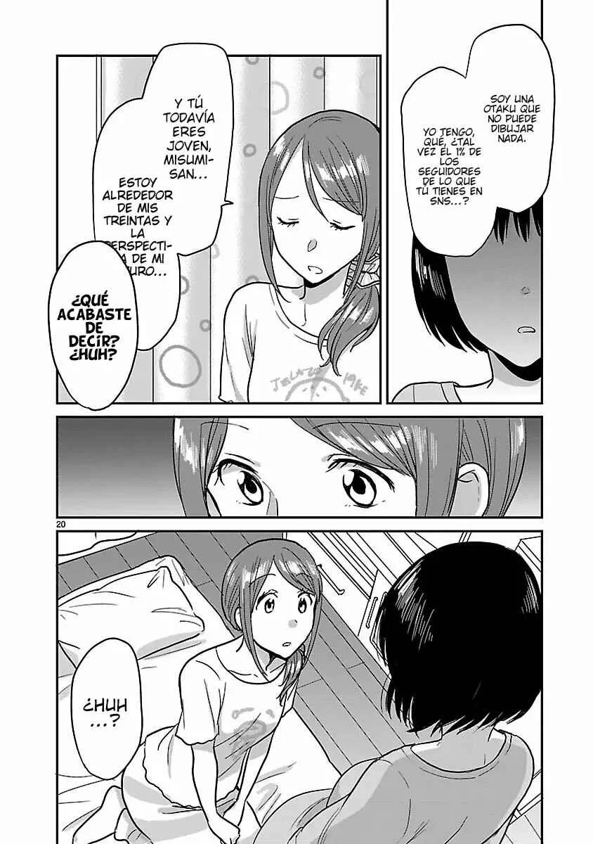 Kami Eshi JK to OL Fujoshi Capítulo 5: ¡Hay un artista piadoso en mi casa! - Page 22